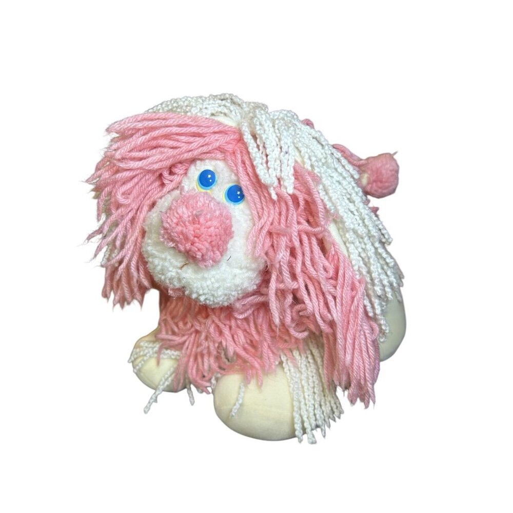 Kenner Disney Fluppy Puppy Dog yarn plush stuffed animal VINTAGE 1986